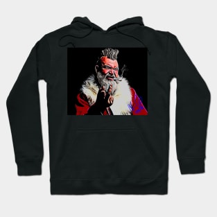 F U Santa Hoodie